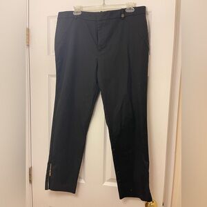 Calvin Klein Black Straight Leg Pants